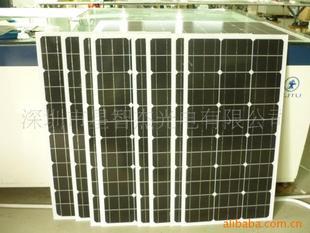太陽能電池板(組件)-廣交會特價供應(yīng)單晶組件(100W) 太陽能電池板 便宜太陽.